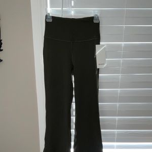 Lululemon Groove Super High Rise Flared pant Nulu* material